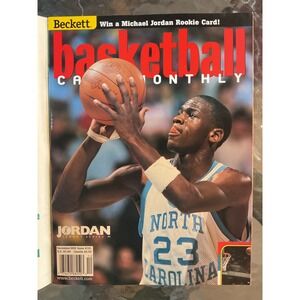 Beckett Basketball Card Monthly Dec 1998 Issue 101 Michael Jordan UNC Cover